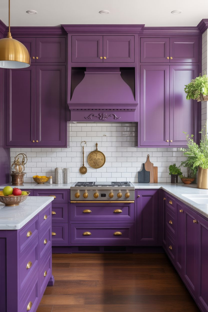 16 Colorful Kitchen Cabinet Ideas Design Inspiration